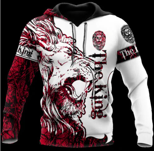 (Copy) Lion - White Tiger Hoodies